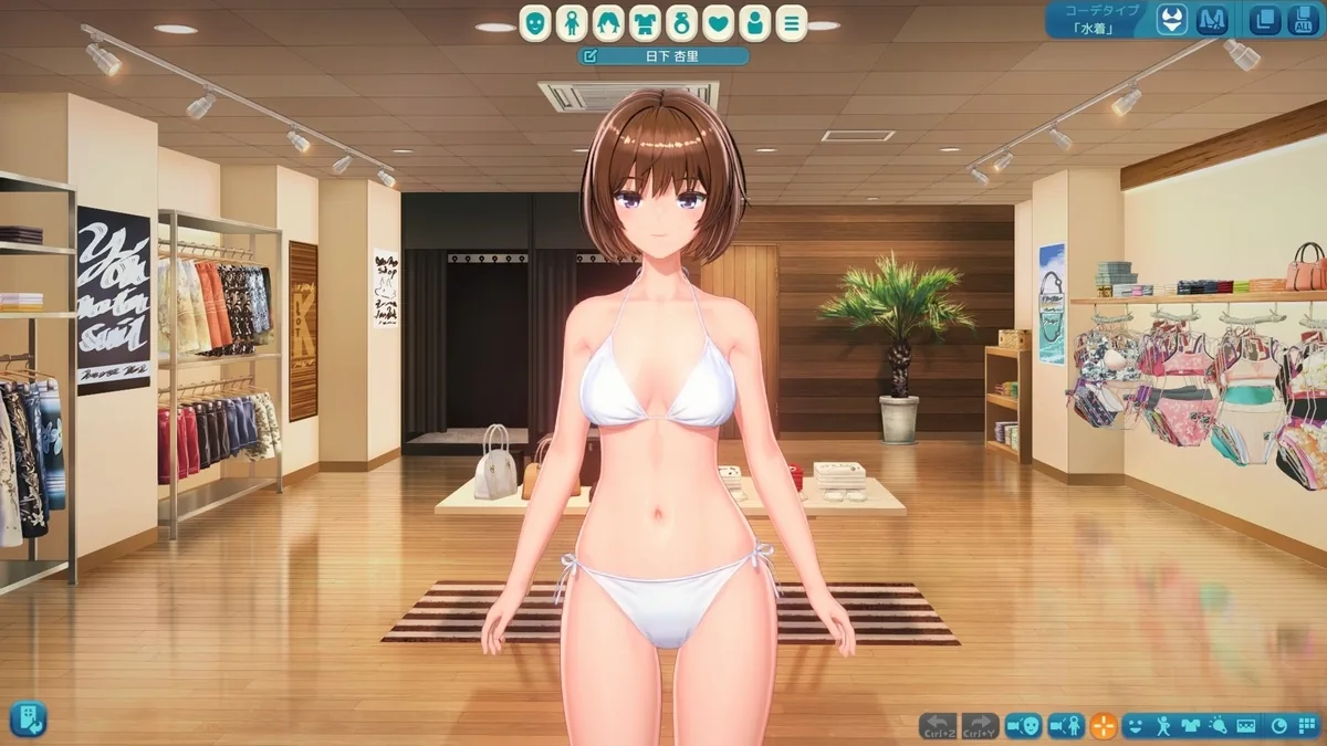 3D观赏与拍摄 甘夏ろけーしょん3D角色镜头构图与场景拍摄